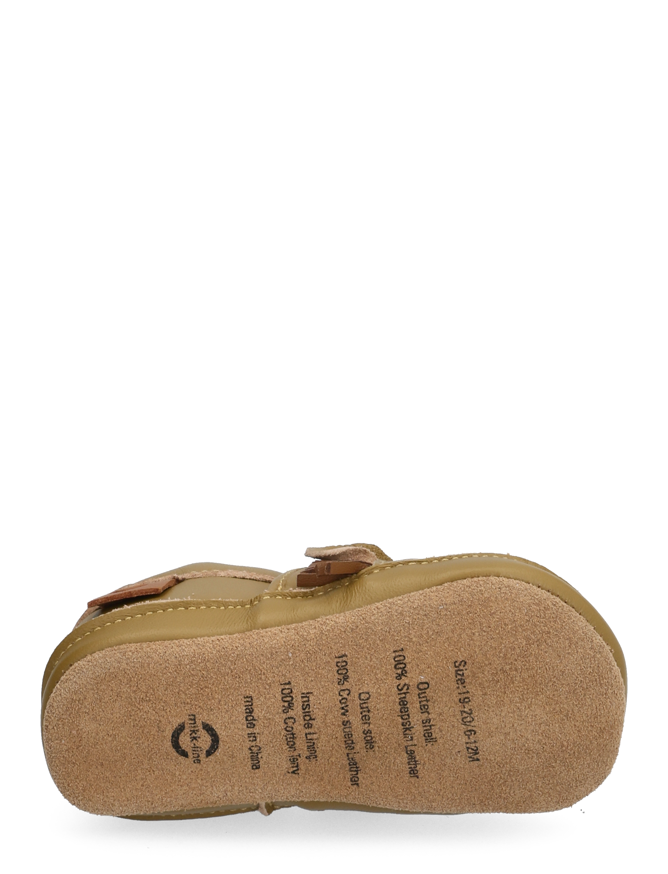 mikk-line - Leather Slipper - 3D - slippers - dijon - 4