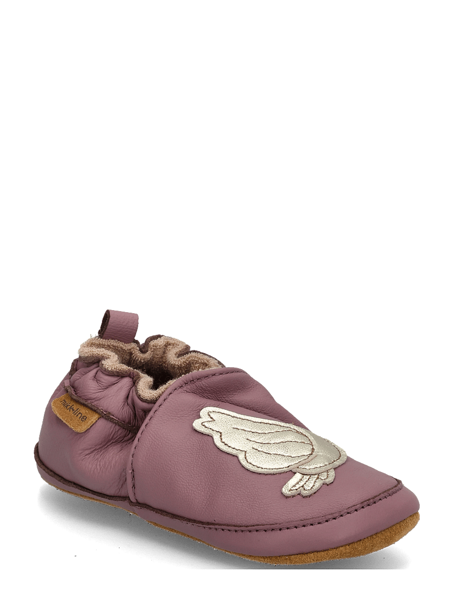 mikk-line - Leather Slipper - 3D - sussid - dove - 0