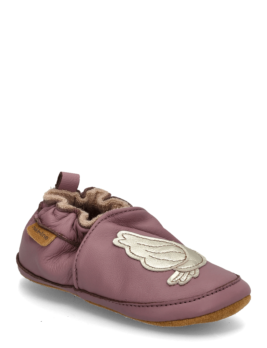 mikk-line - Leather Slipper - 3D - inneskor - dove - 0