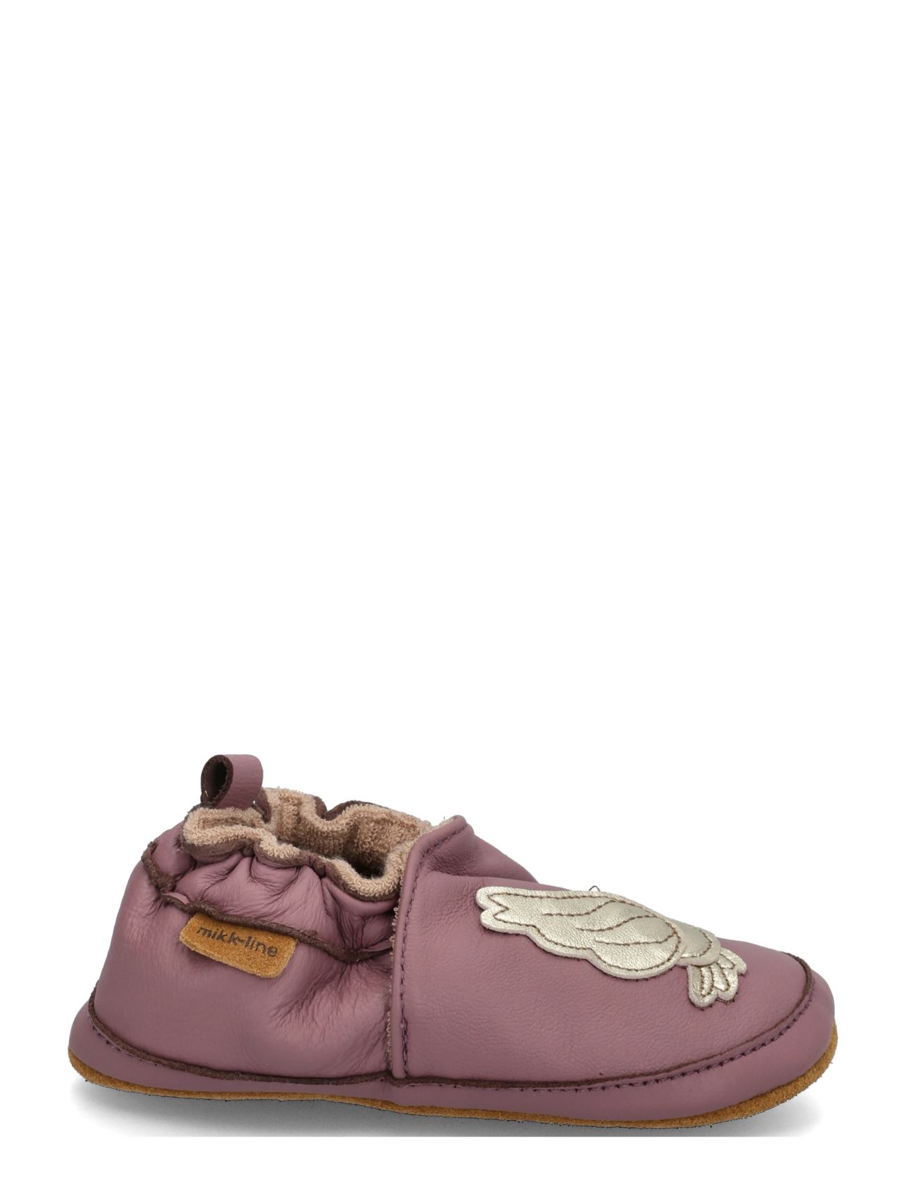 mikk-line - Leather Slipper - 3D - sussid - dove - 2