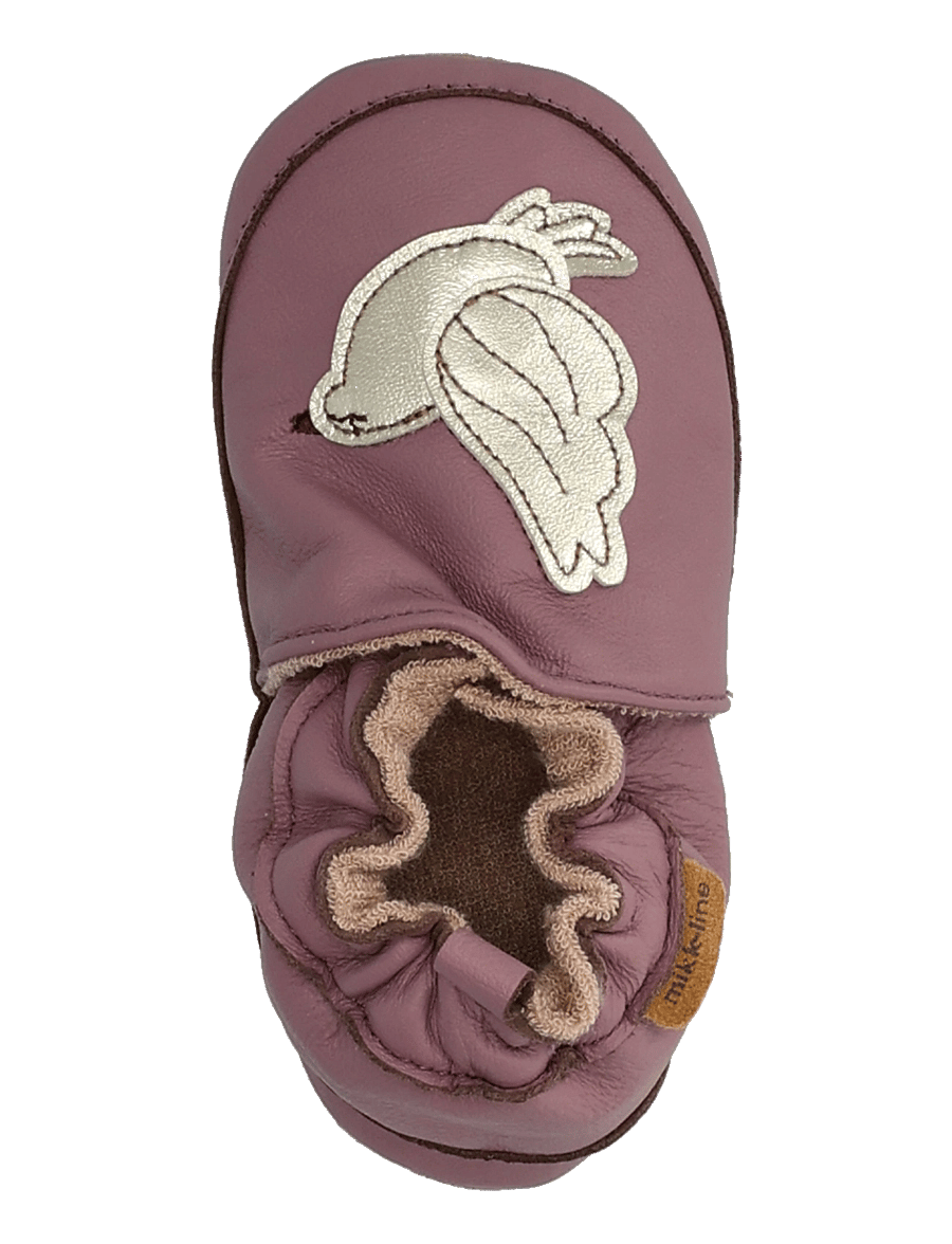 mikk-line - Leather Slipper - 3D - sussid - dove - 3