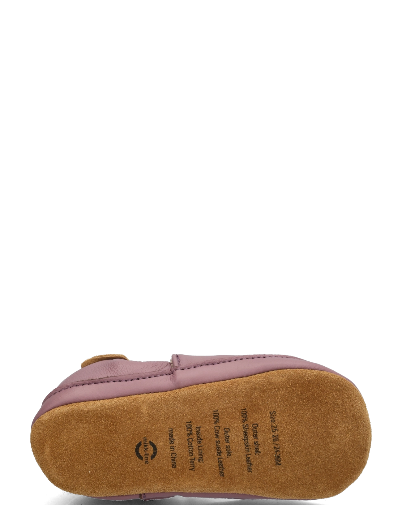 mikk-line - Leather Slipper - 3D - sussid - dove - 4
