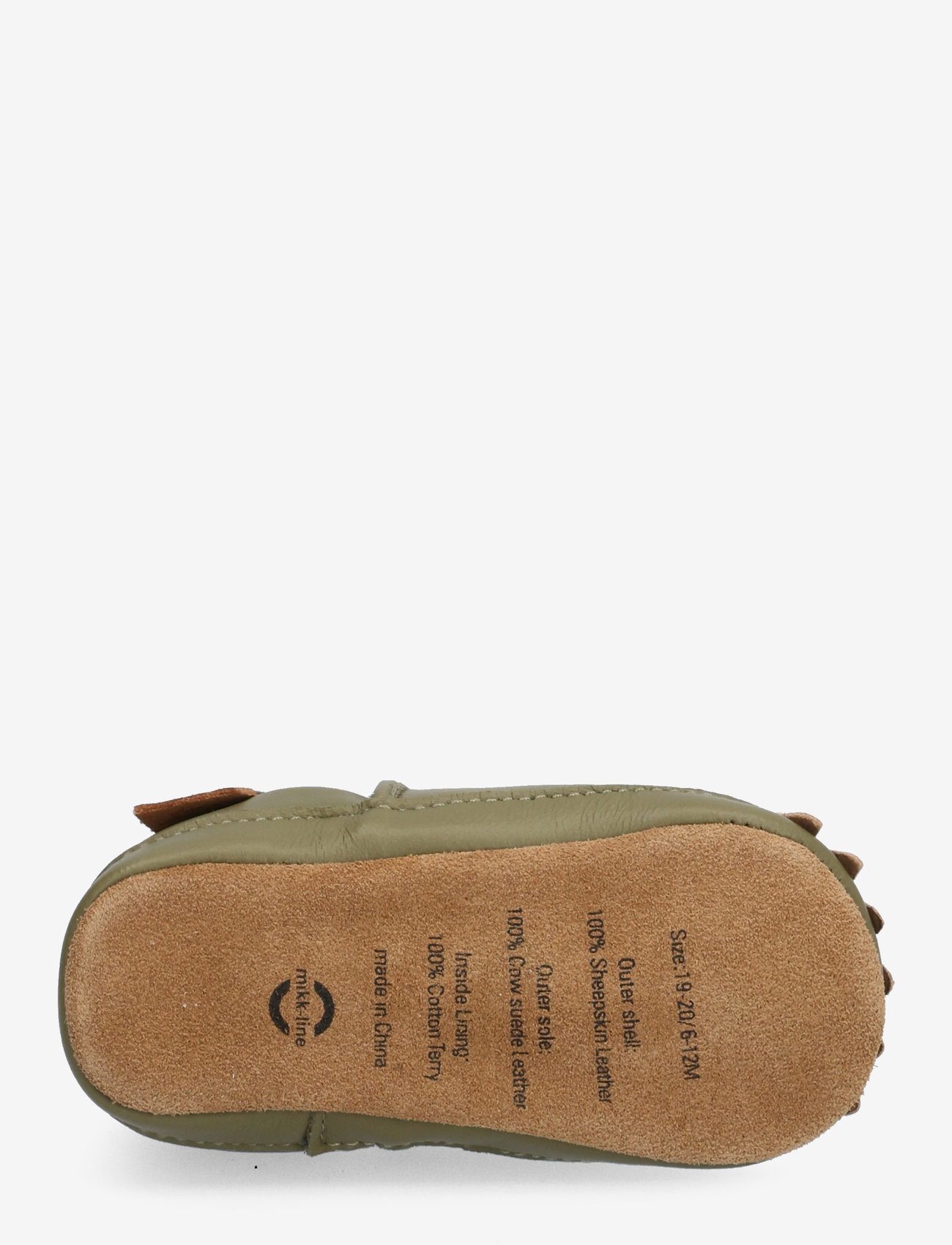 mikk-line - Leather Slipper - 3D - die niedrigsten preise - dried herb - 4