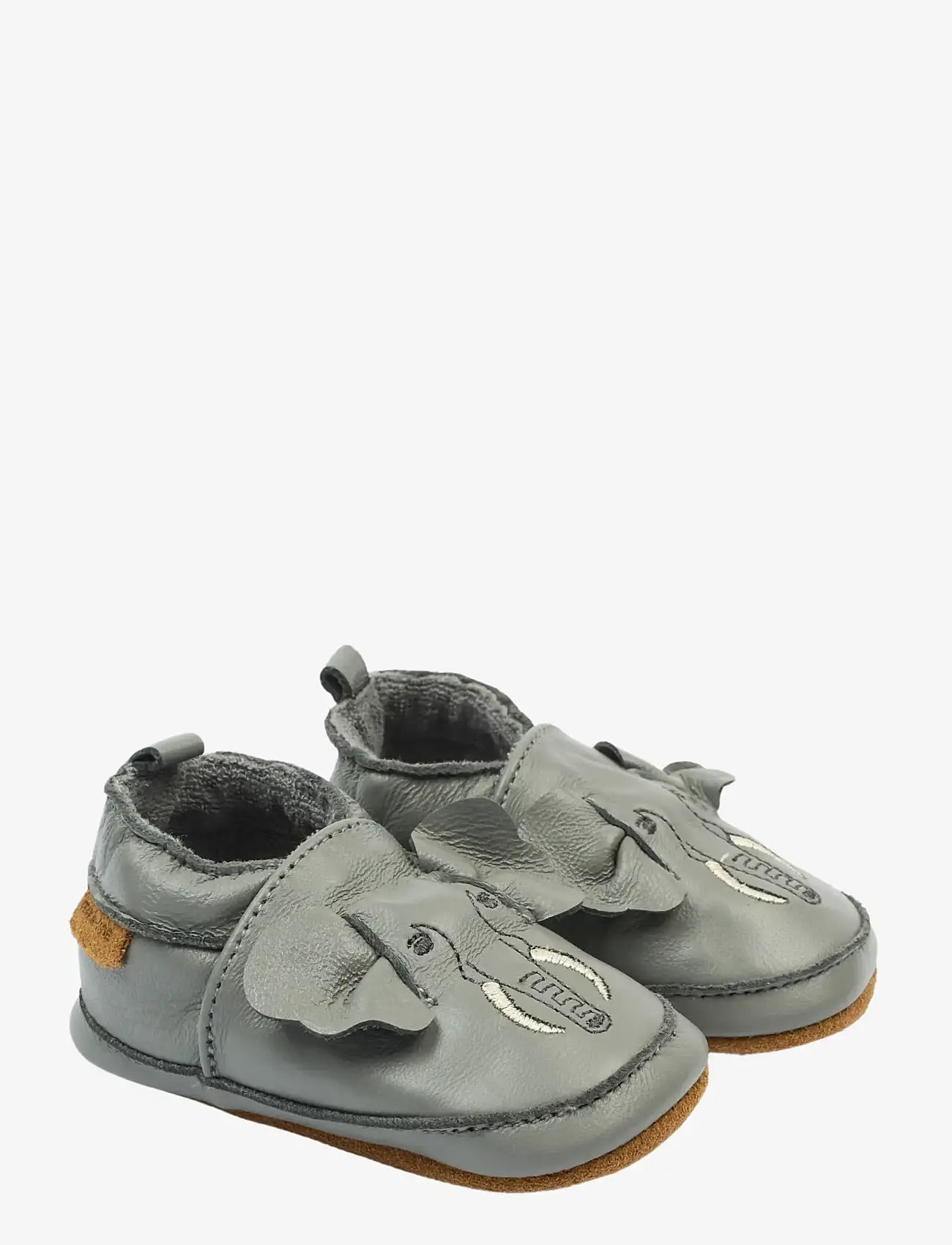 mikk-line - Leather Slipper - 3D - gode sommertilbud - elephant - 0