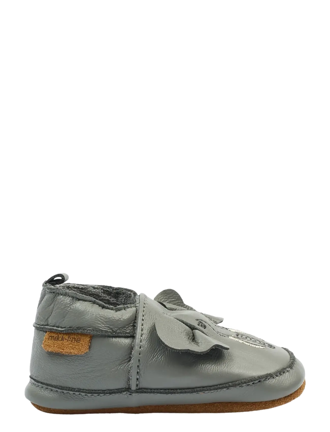 mikk-line - Leather Slipper - 3D - hjemmesko - elephant - 1