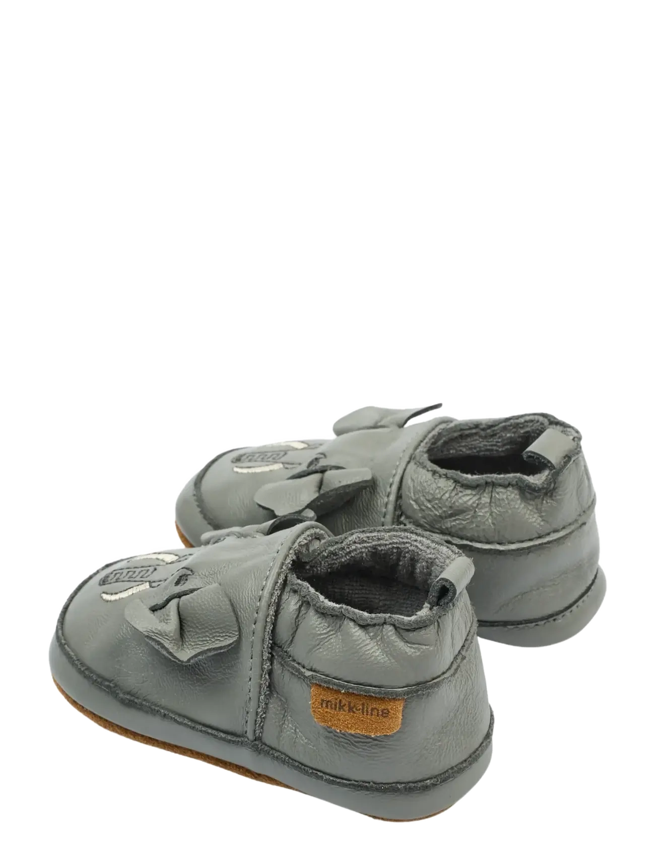 mikk-line - Leather Slipper - 3D - hjemmesko - elephant - 3