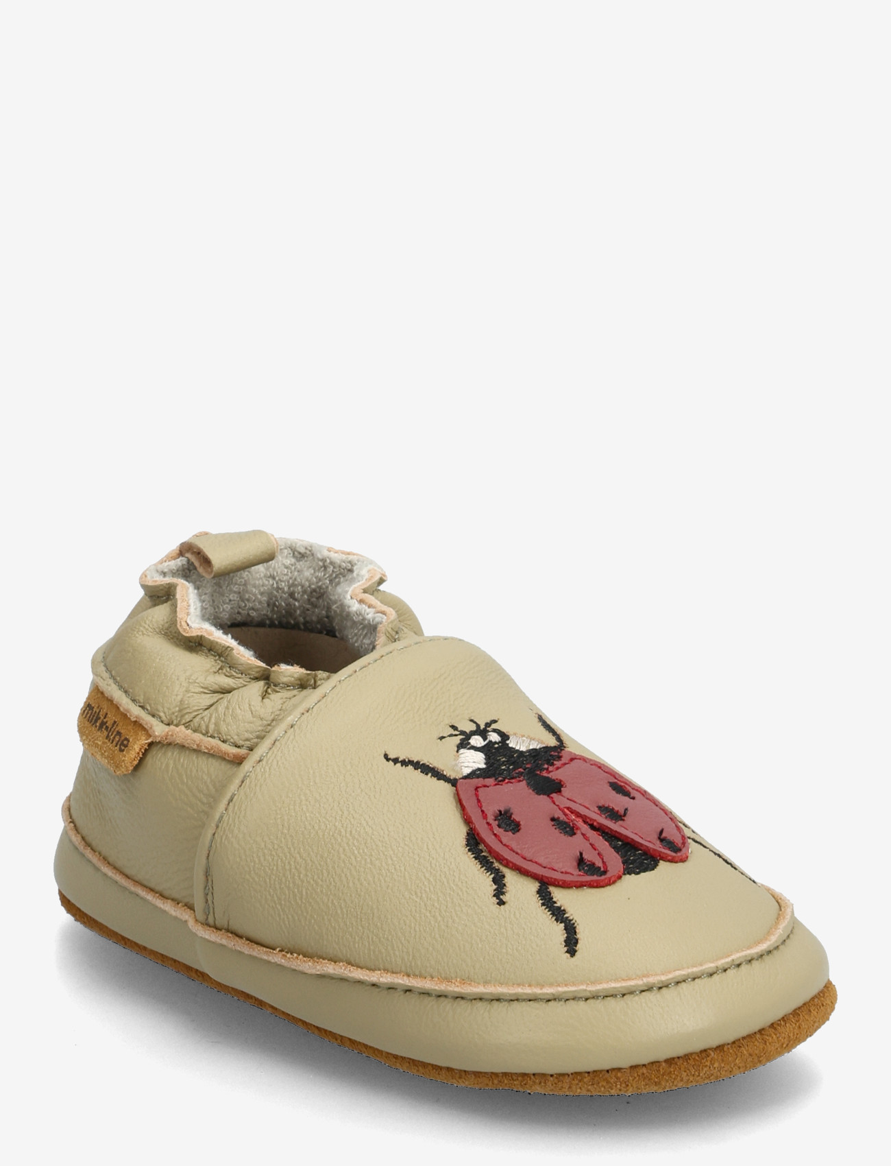 mikk-line - Leather Slipper - 3D - die niedrigsten preise - gray green - 0