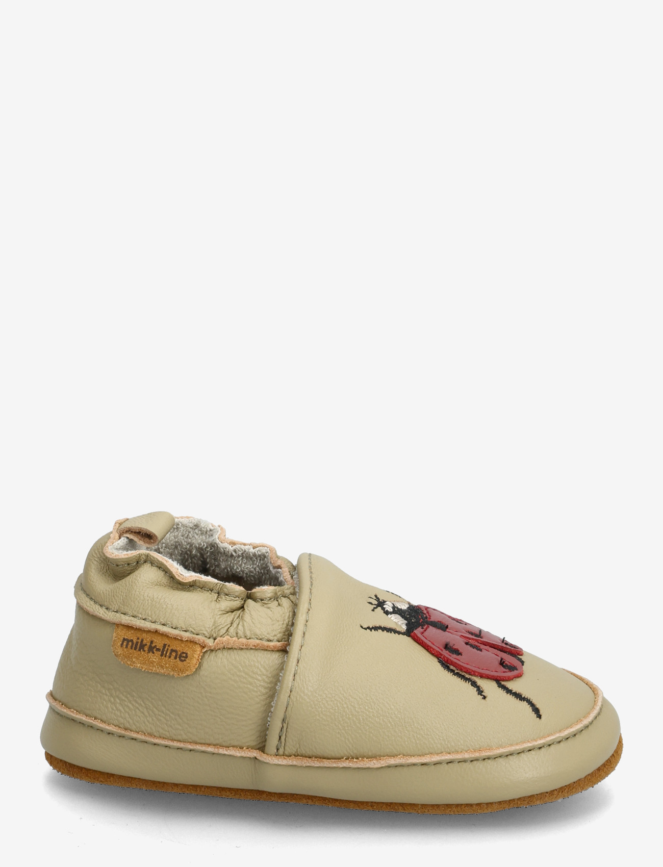 mikk-line - Leather Slipper - 3D - die niedrigsten preise - gray green - 1