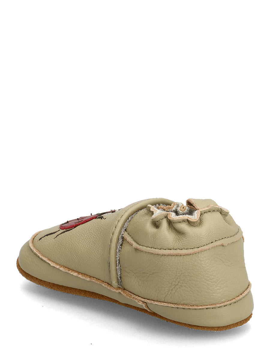 mikk-line - Leather Slipper - 3D - hjemmesko - gray green - 2