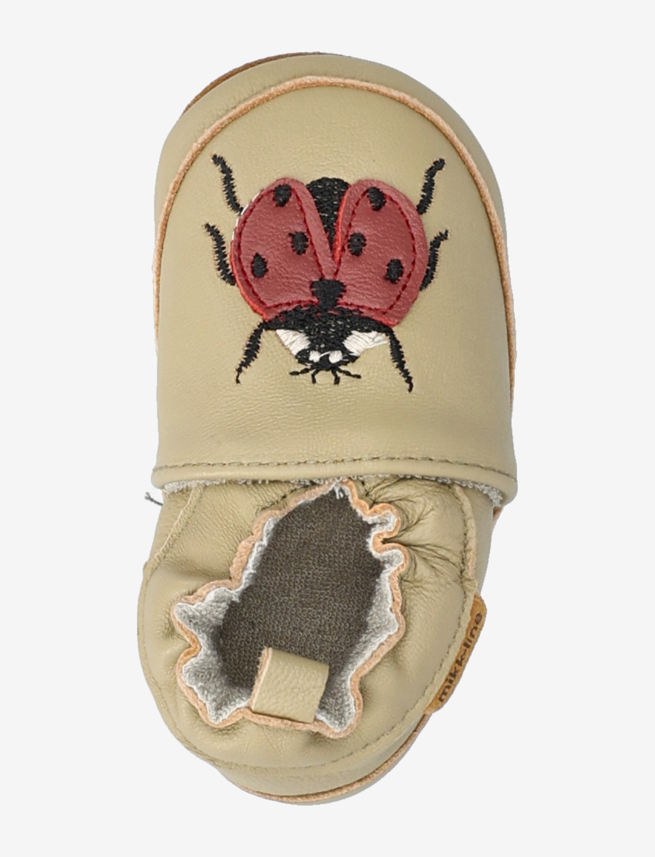 mikk-line - Leather Slipper - 3D - die niedrigsten preise - gray green - 3