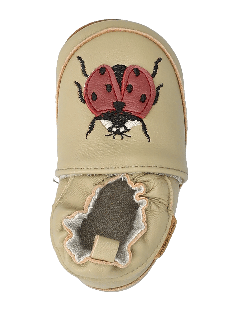 mikk-line - Leather Slipper - 3D - hjemmesko - gray green - 3