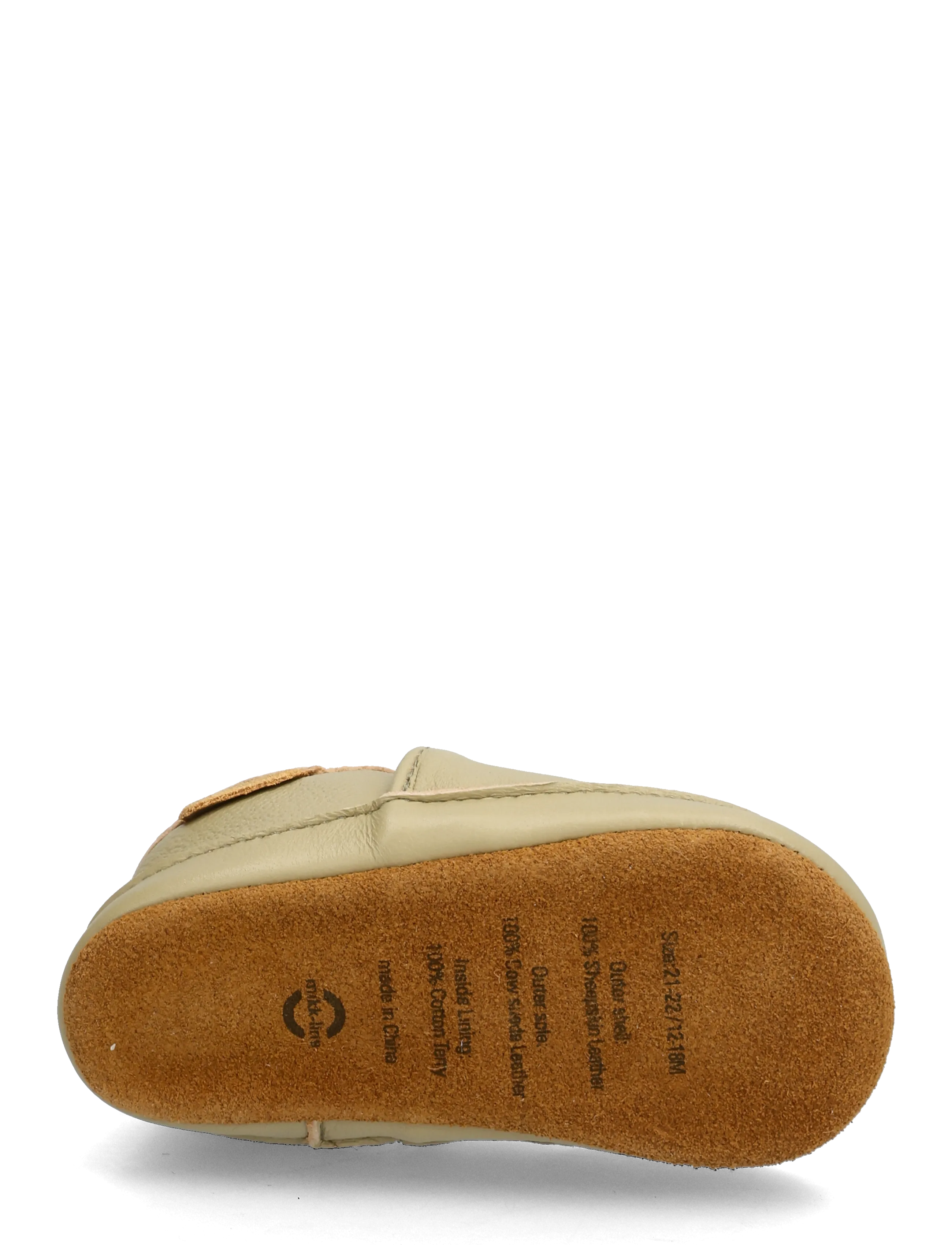 mikk-line - Leather Slipper - 3D - sommerschnäppchen - gray green - 4