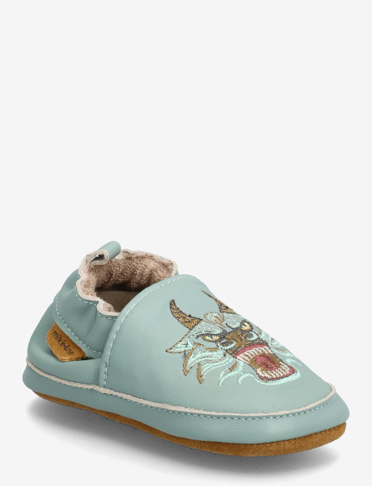 mikk-line - Leather Slipper - 3D - laveste priser - green bay - 0