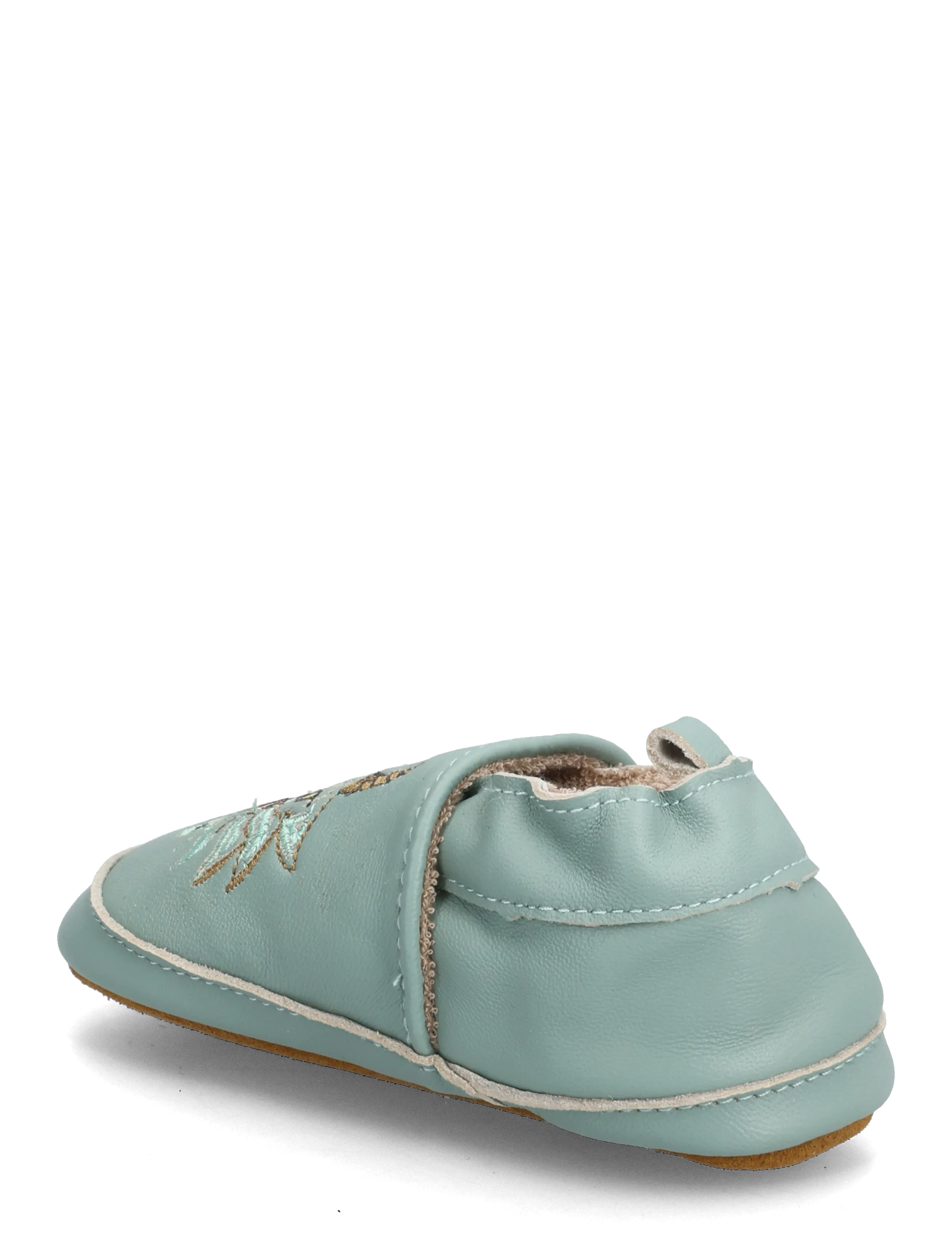 mikk-line - Leather Slipper - 3D - hausschuhe - green bay - 2