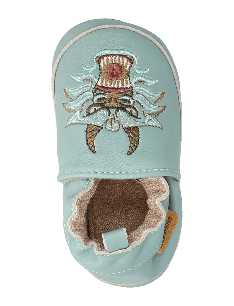 mikk-line - Leather Slipper - 3D - hausschuhe - green bay - 3