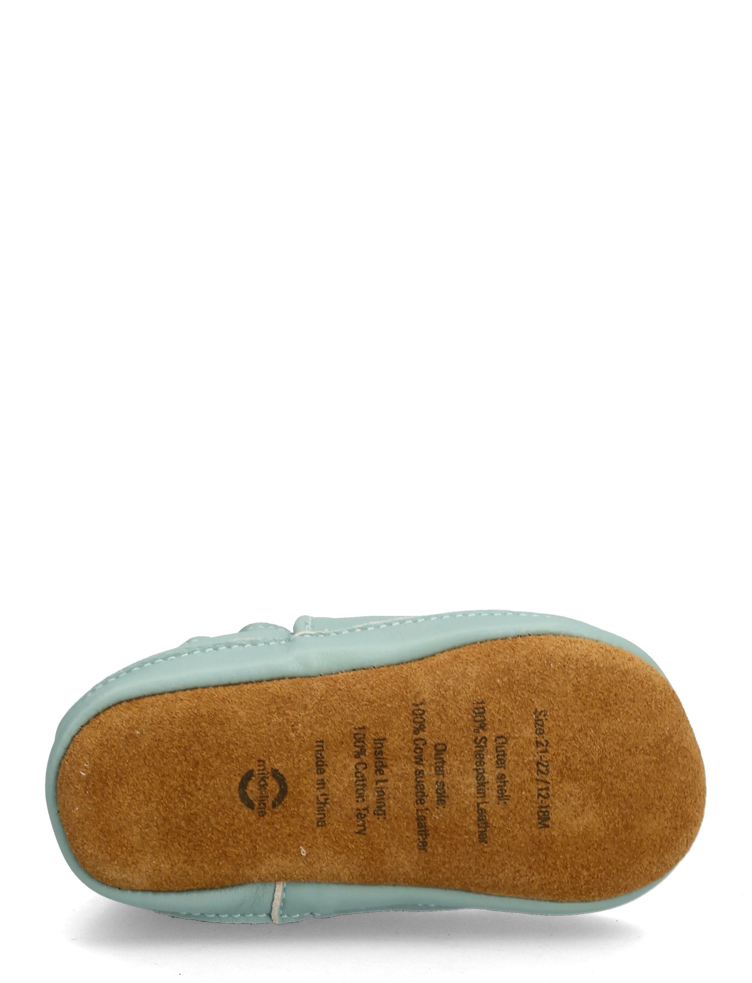 mikk-line - Leather Slipper - 3D - hausschuhe - green bay - 4