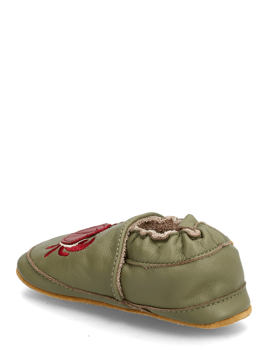 mikk-line - Leather Slipper - 3D - hjemmesko - kelp - 2