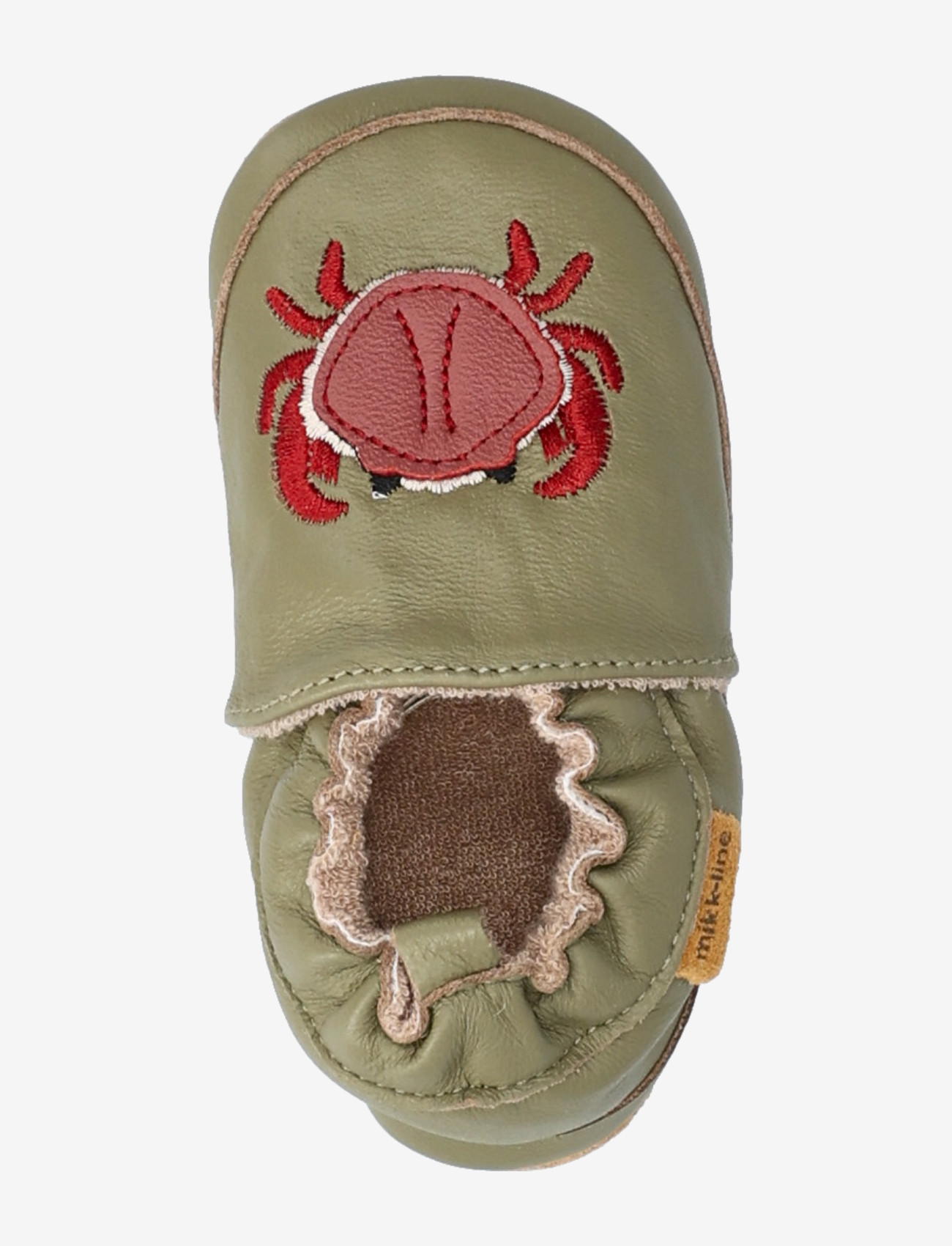 mikk-line - Leather Slipper - 3D - die niedrigsten preise - kelp - 3