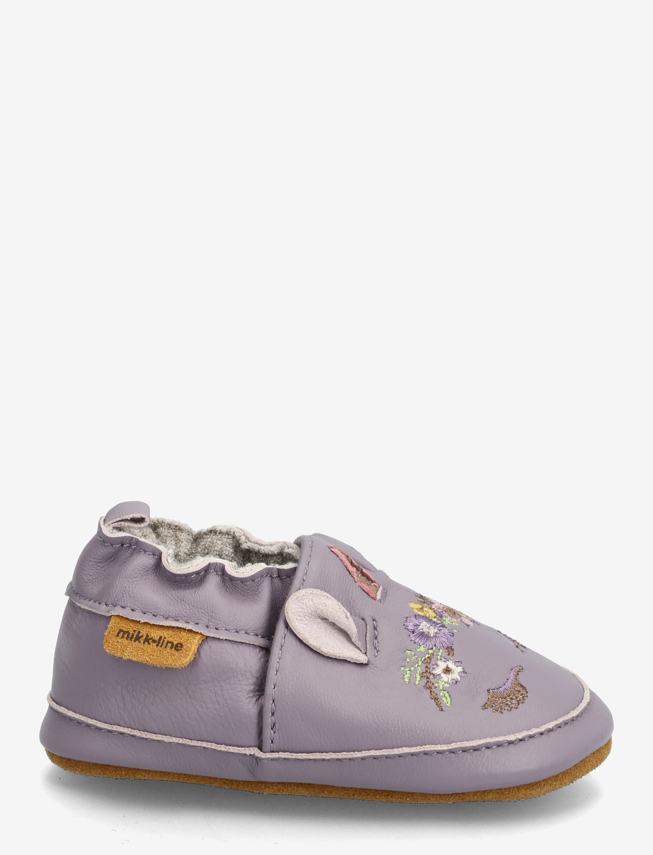 mikk-line - Leather Slipper - 3D - gode sommertilbud - lavender aura - 1