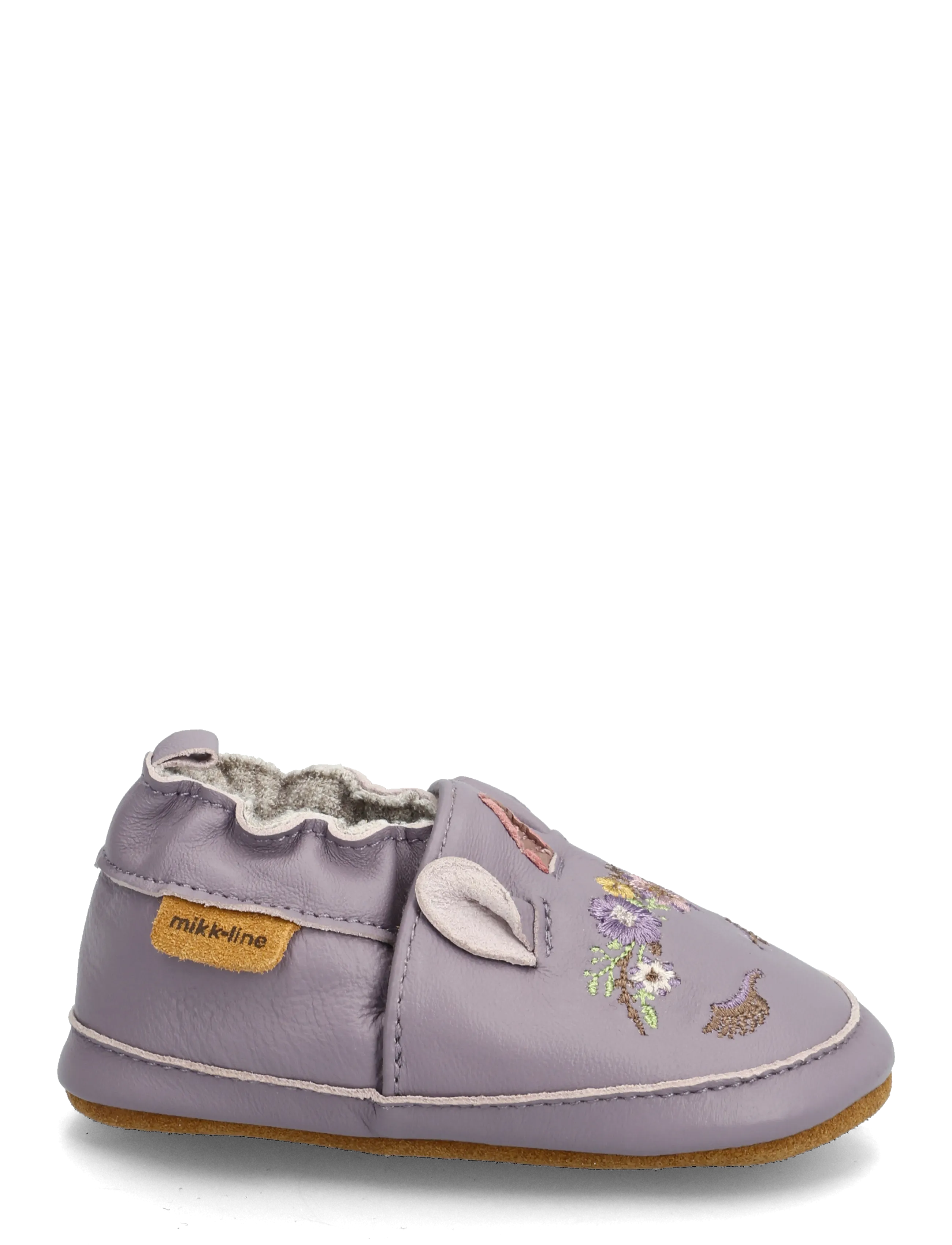 mikk-line - Leather Slipper - 3D - hausschuhe - lavender aura - 1