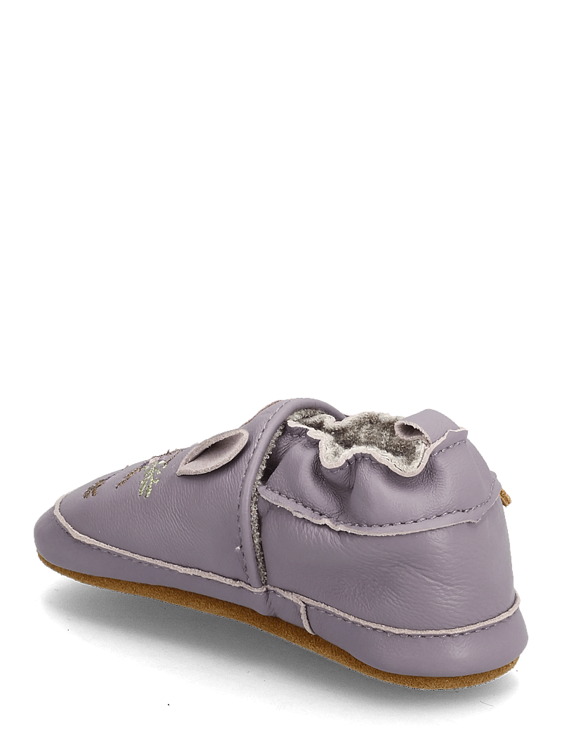 mikk-line - Leather Slipper - 3D - hjemmesko - lavender aura - 2