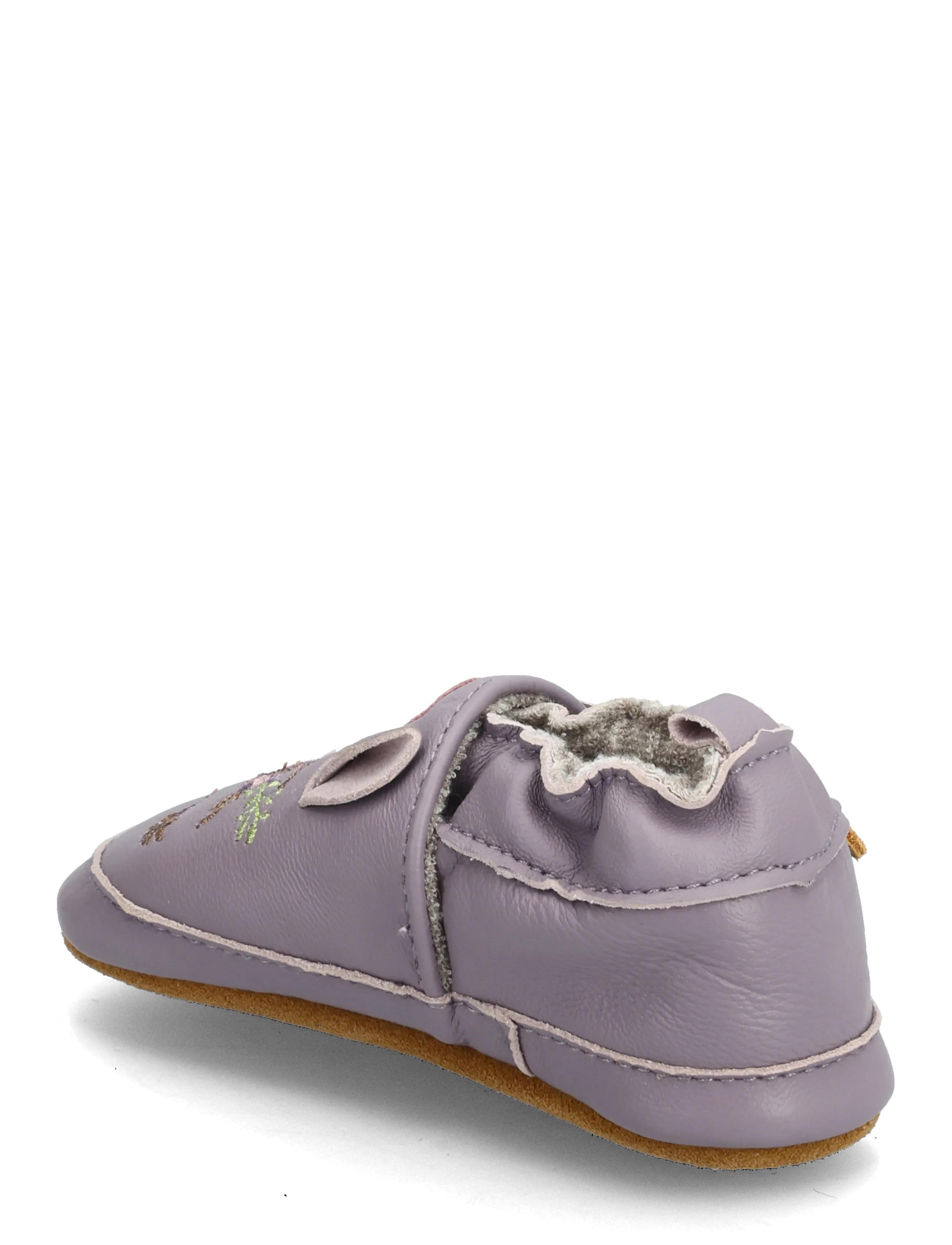 mikk-line - Leather Slipper - 3D - hausschuhe - lavender aura - 2