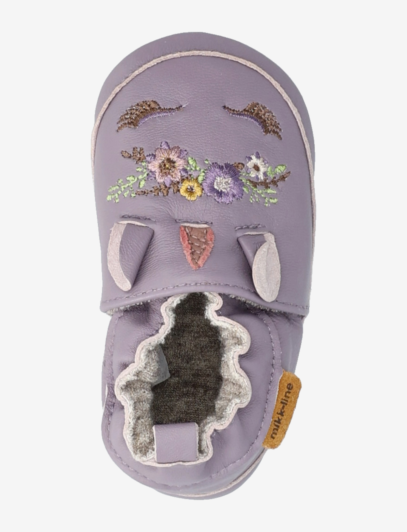 mikk-line - Leather Slipper - 3D - gode sommertilbud - lavender aura - 3