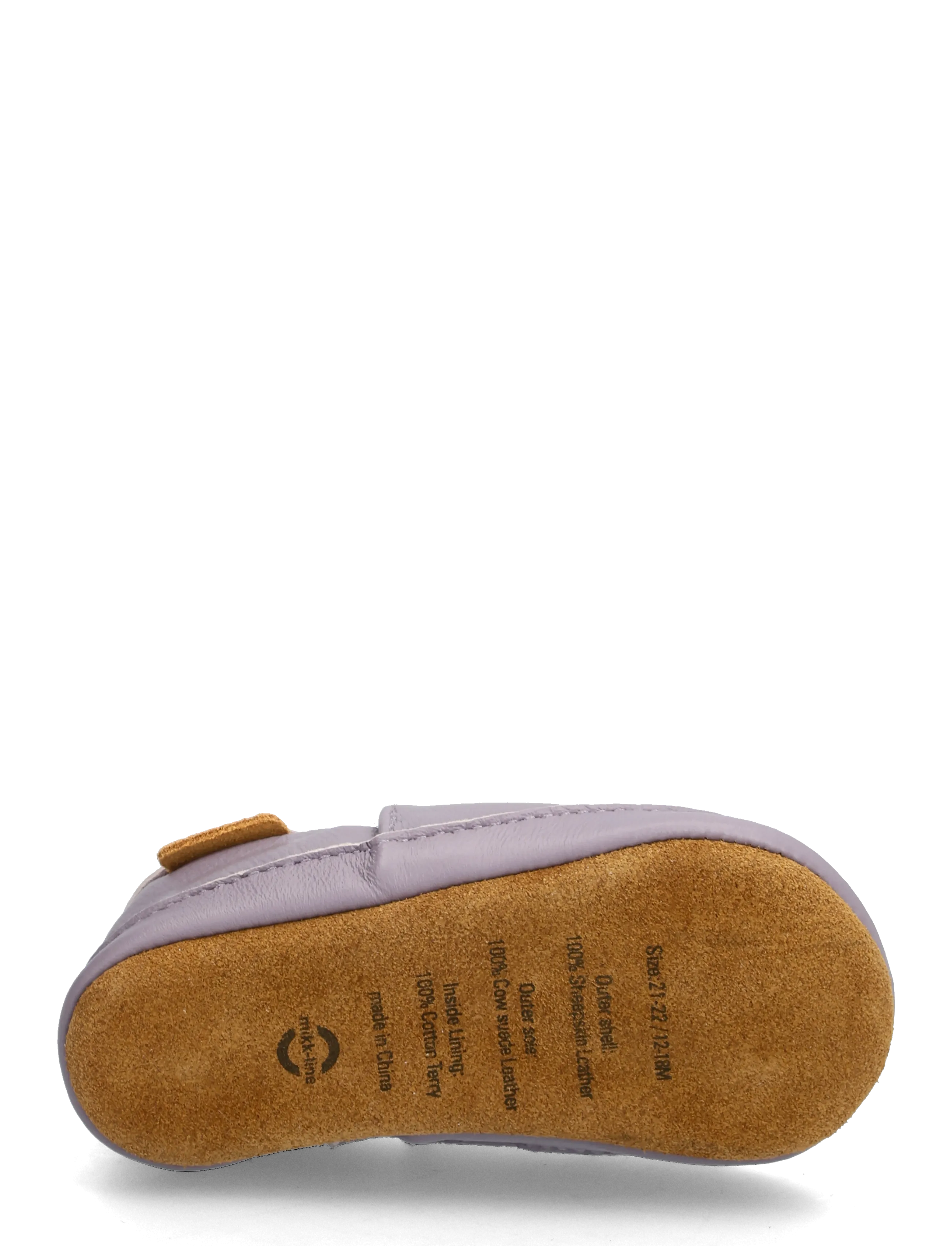 mikk-line - Leather Slipper - 3D - hausschuhe - lavender aura - 4
