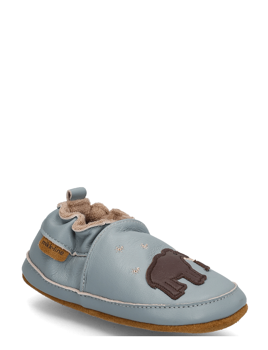 mikk-line - Leather Slipper - 3D - hausschuhe - mammoth - 0