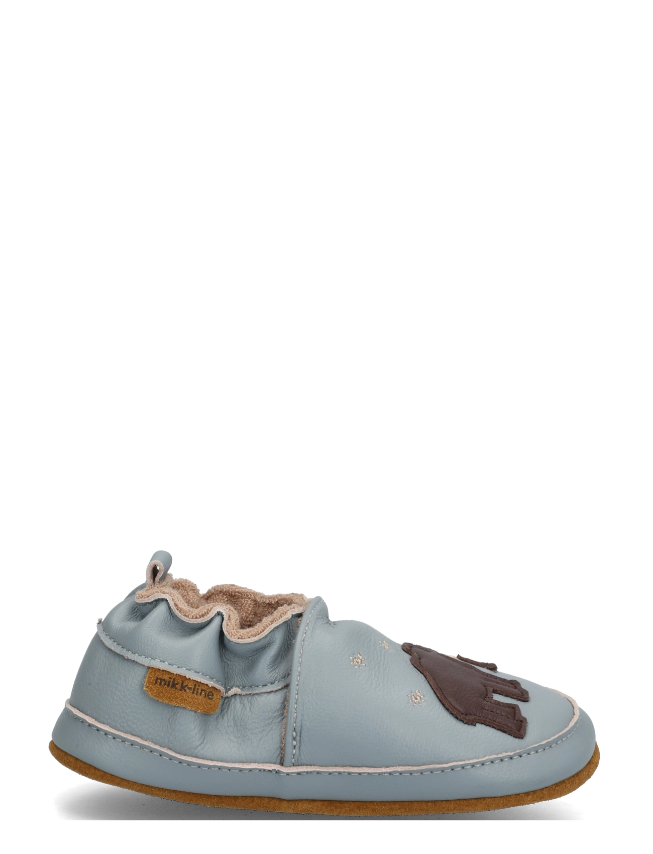 mikk-line - Leather Slipper - 3D - hausschuhe - mammoth - 2