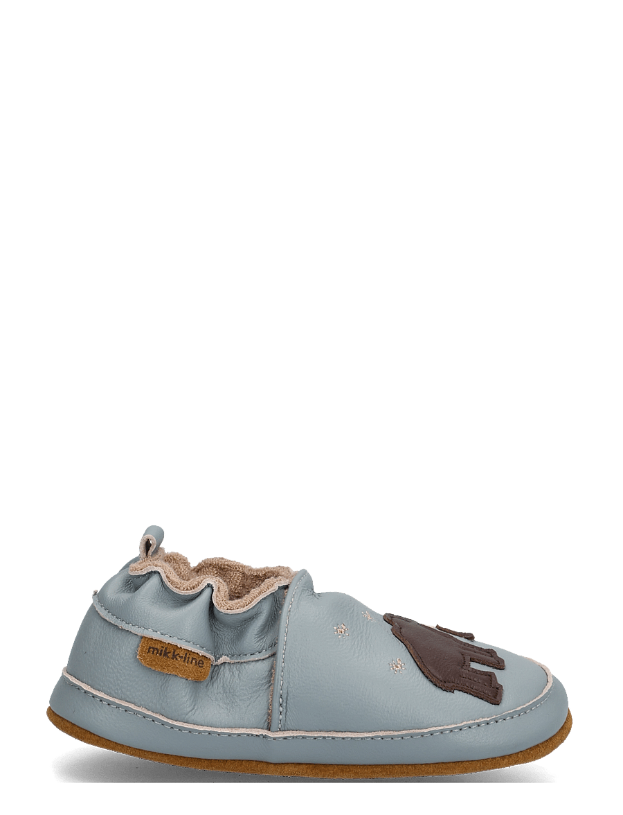 mikk-line - Leather Slipper - 3D - hausschuhe - mammoth - 2