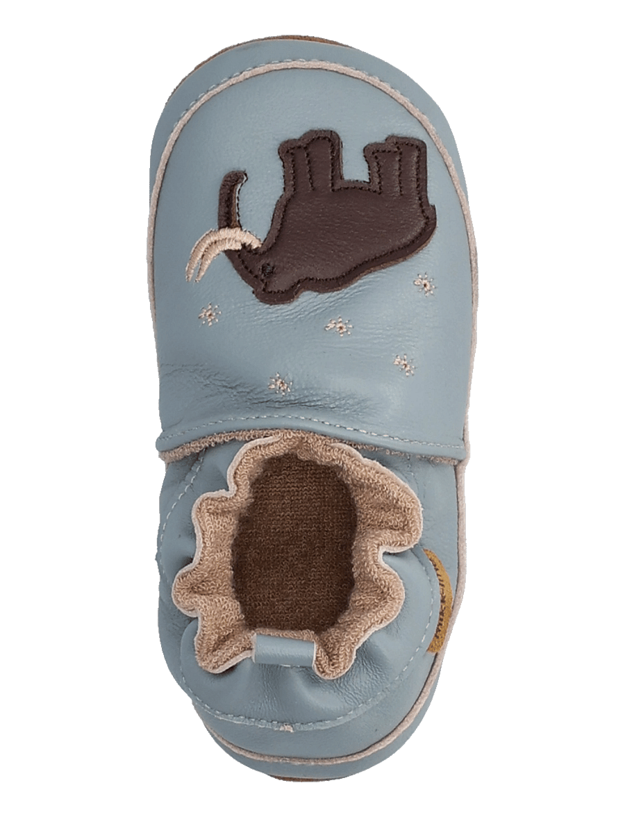 mikk-line - Leather Slipper - 3D - hausschuhe - mammoth - 3