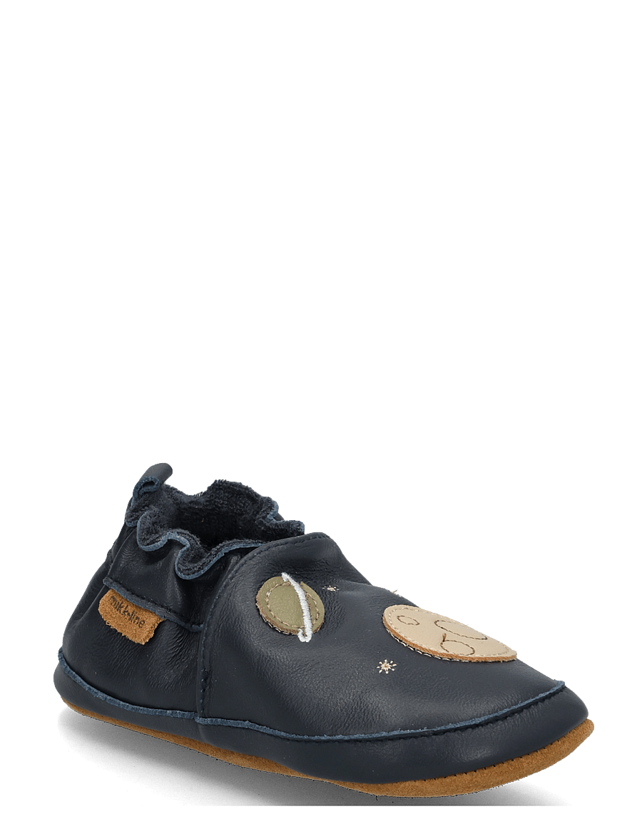 mikk-line - Leather Slipper - 3D - hausschuhe - space - 0