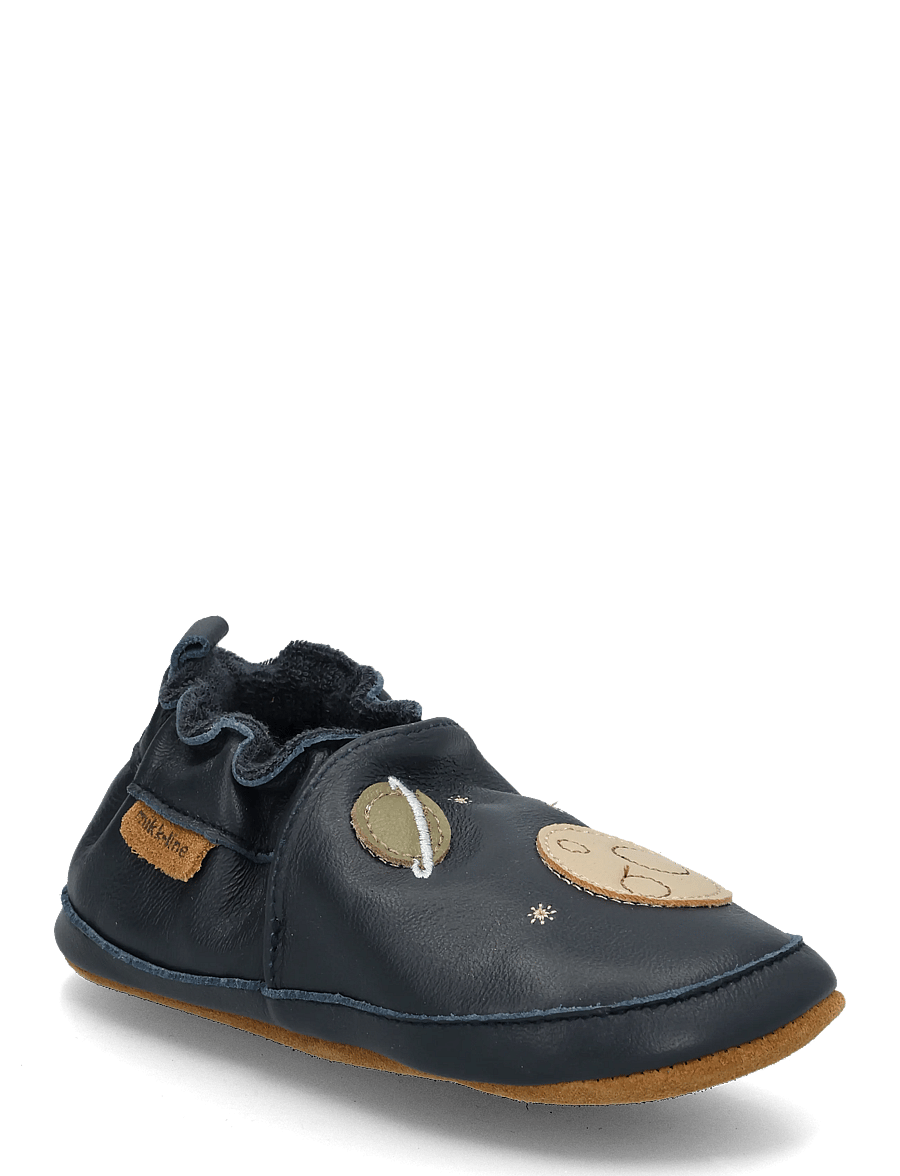 mikk-line - Leather Slipper - 3D - Čības - space - 0
