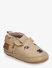 mikk-line - Leather Slipper - 3D - lowest prices - warm taupe - 0