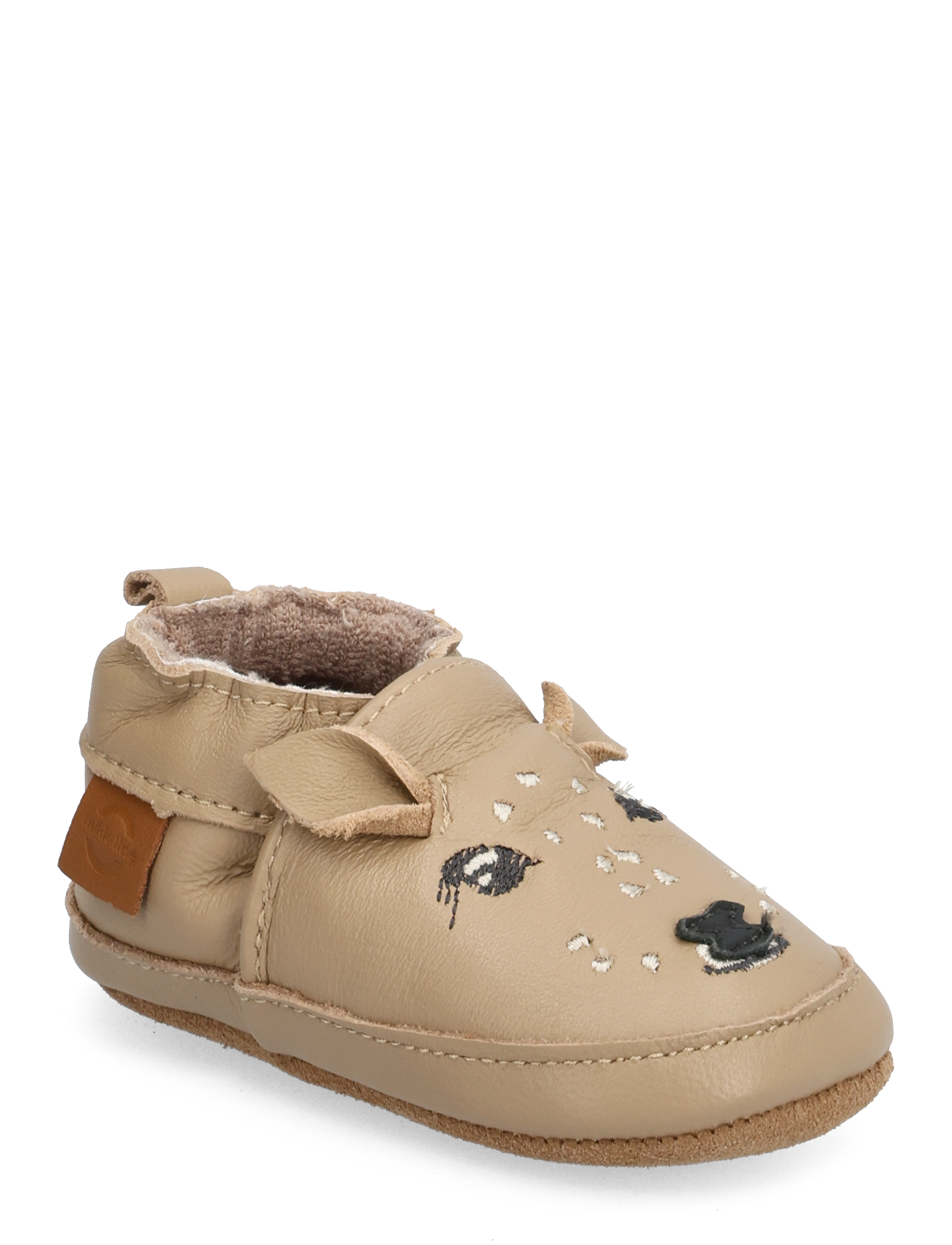 Leather Slipper - 3D - WARM TAUPE