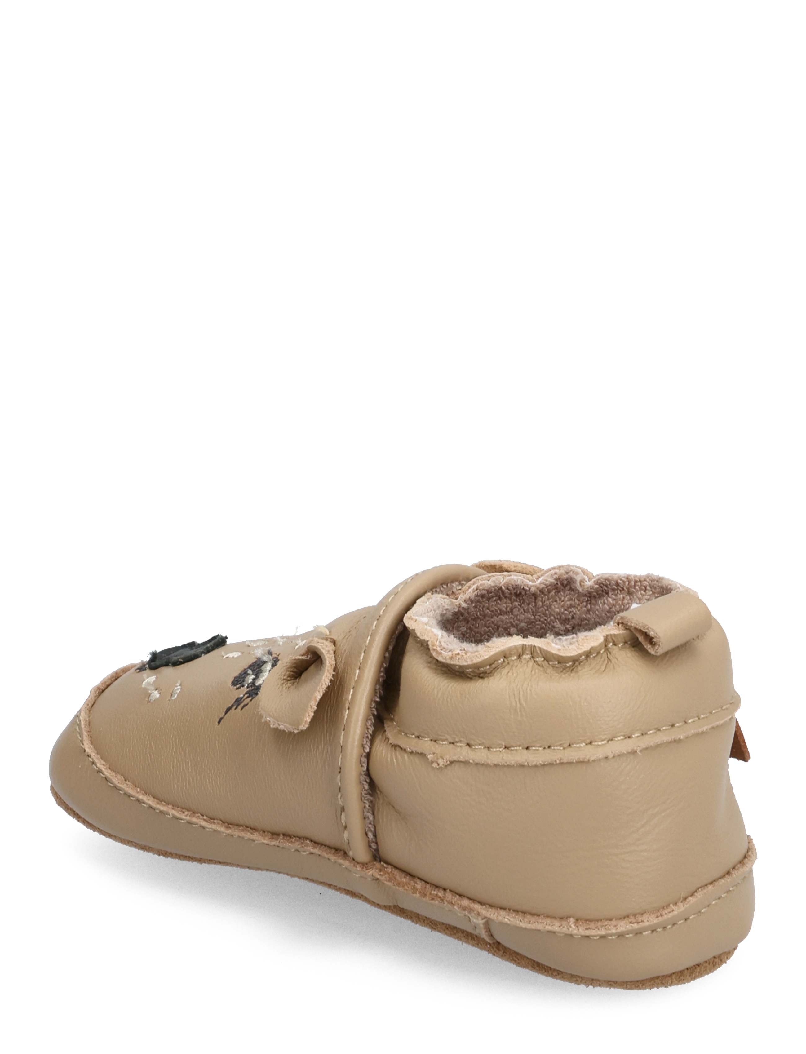 mikk-line - Leather Slipper - 3D - summer savings - warm taupe - 2