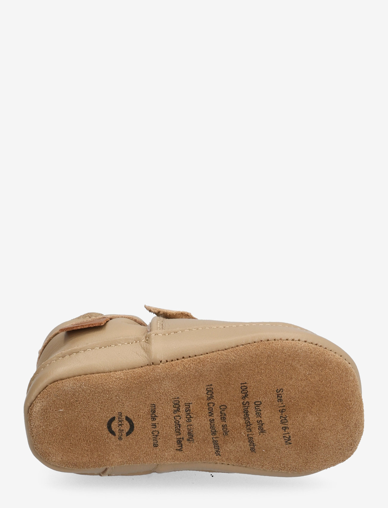 mikk-line - Leather Slipper - 3D - de laveste prisene - warm taupe - 4