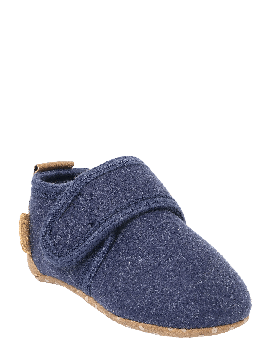 mikk-line - Prewalker Felt - lauflernschuhe - blue melange - 0