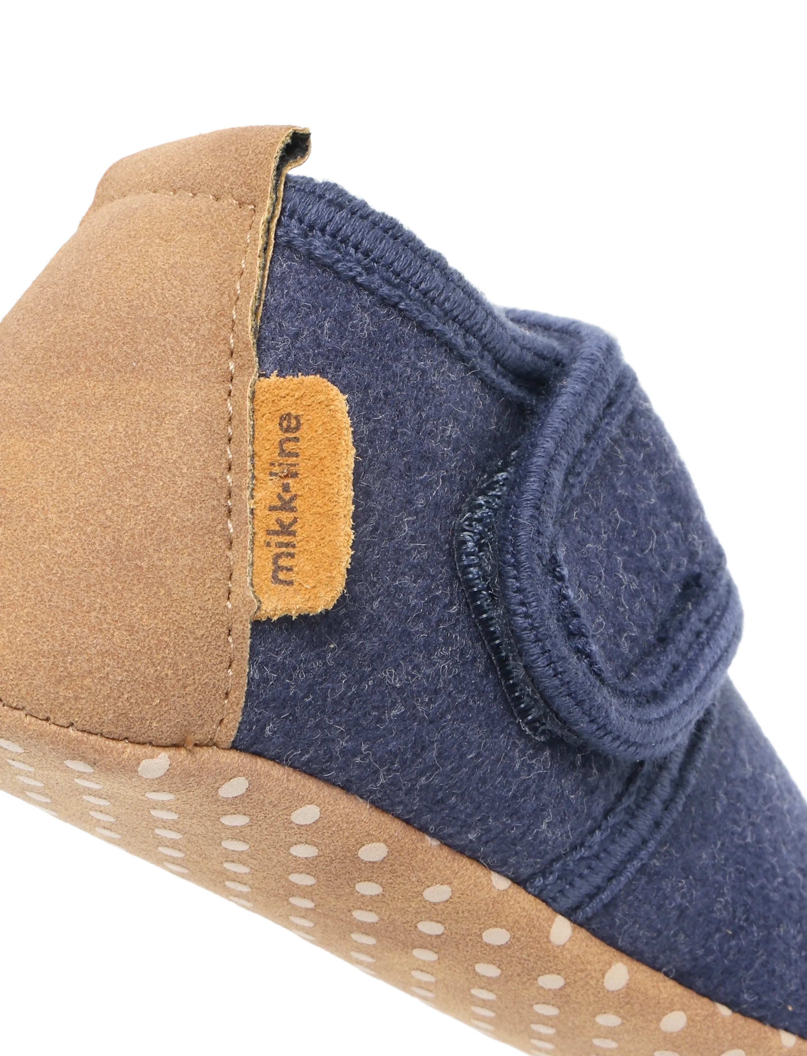 mikk-line - Prewalker Felt - lauflernschuhe - blue melange - 5