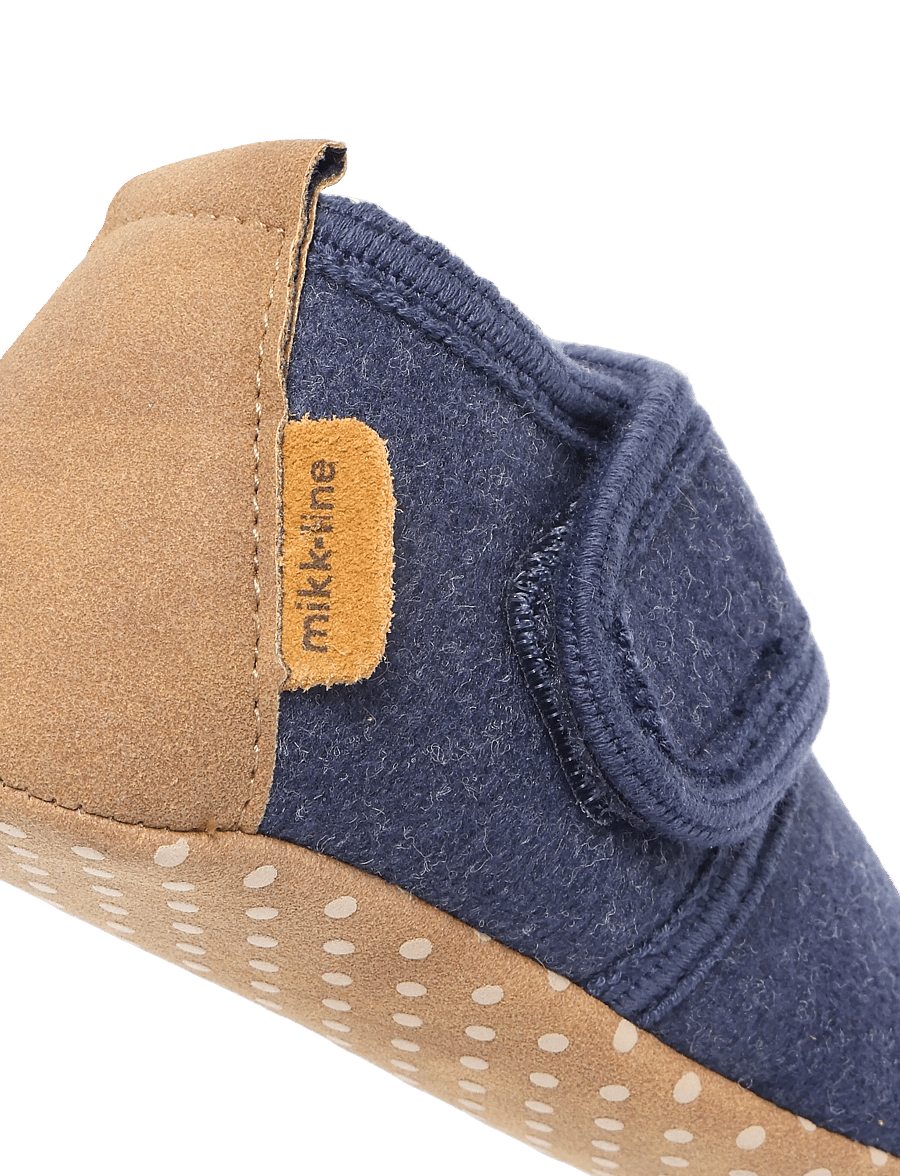 mikk-line - Prewalker Felt - lauflernschuhe - blue melange - 5