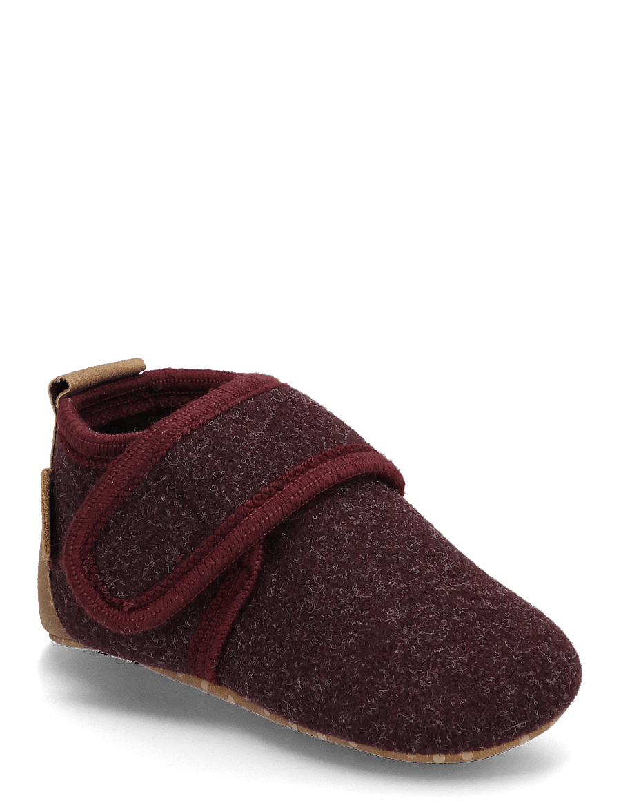 mikk-line - Prewalker Felt - begyndersko - plum perfect - 0