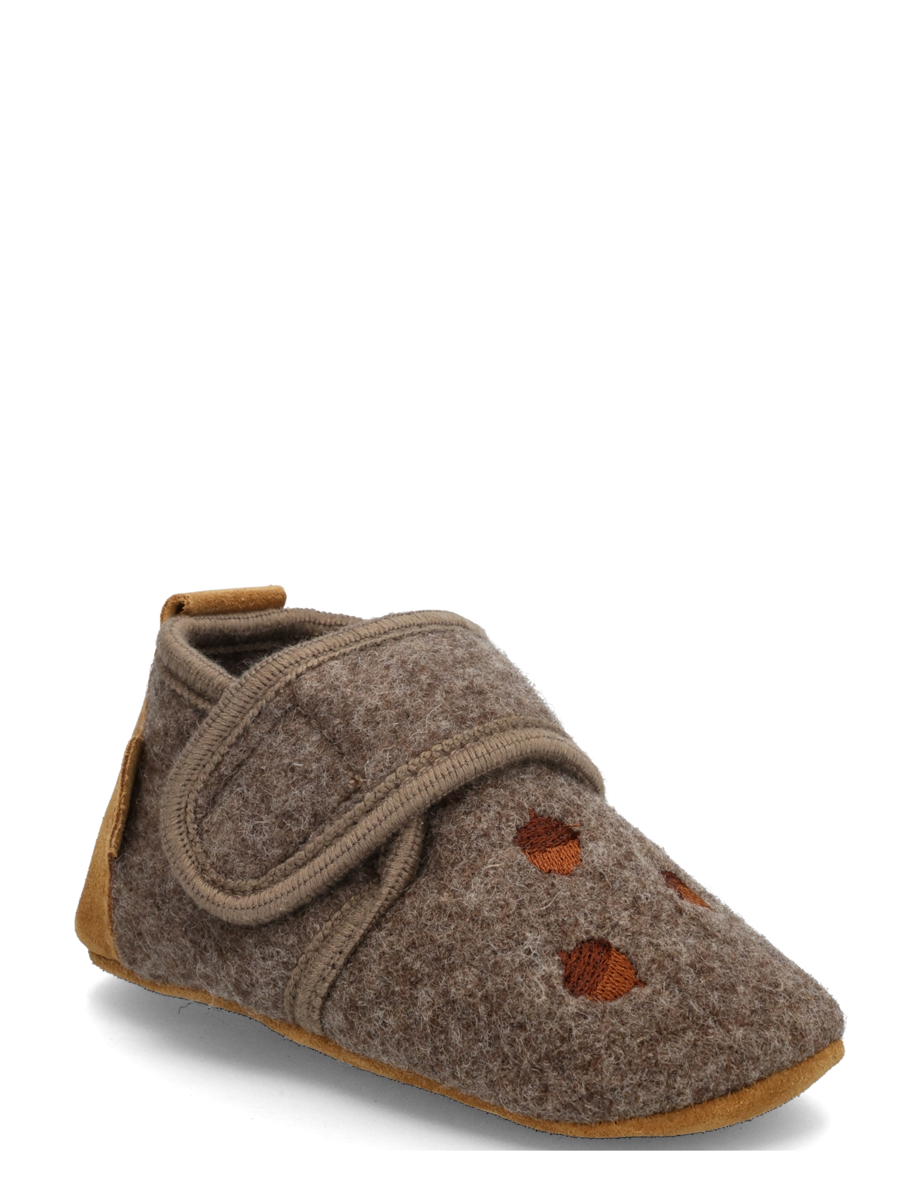 mikk-line Prewalker Wool Embroidery - Wolle - ACORN / brown