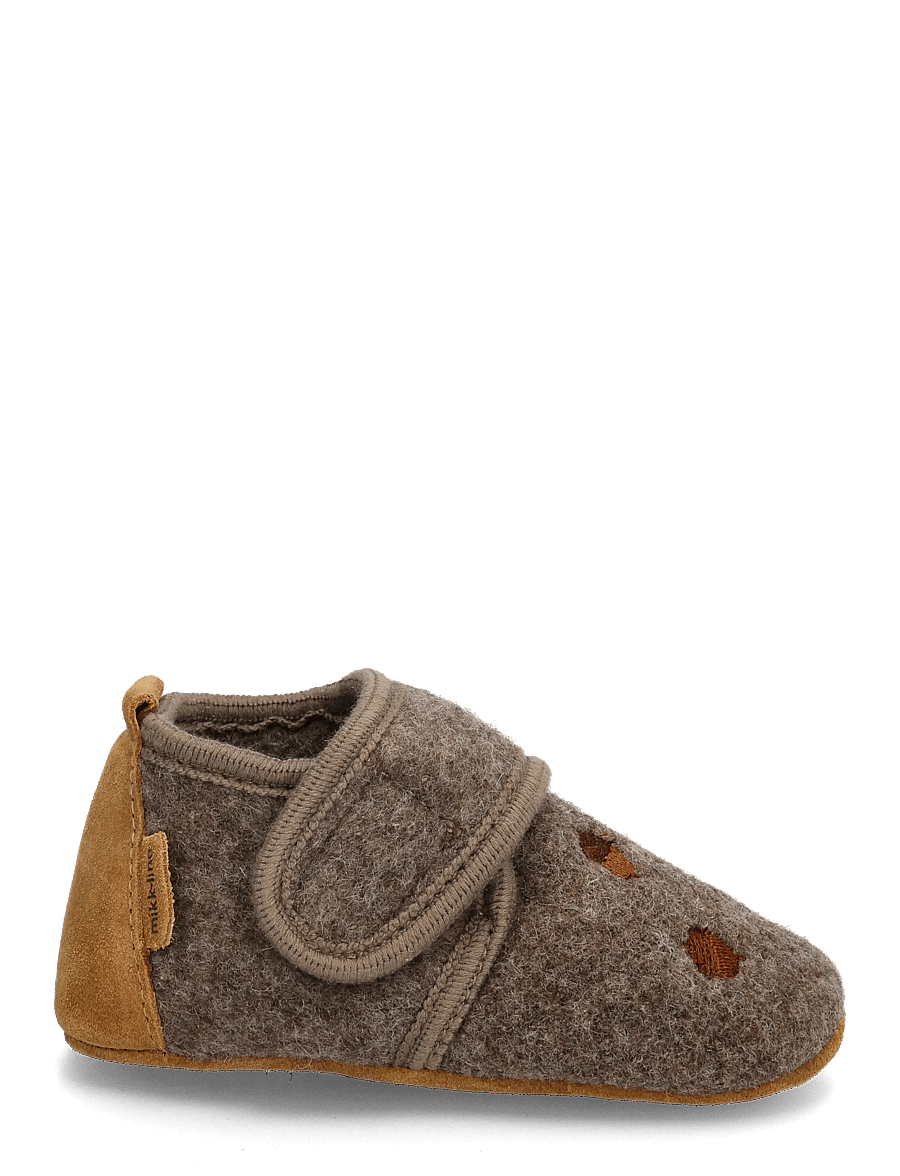 mikk-line - Prewalker Wool Embroidery - lauflernschuhe - acorn - 2
