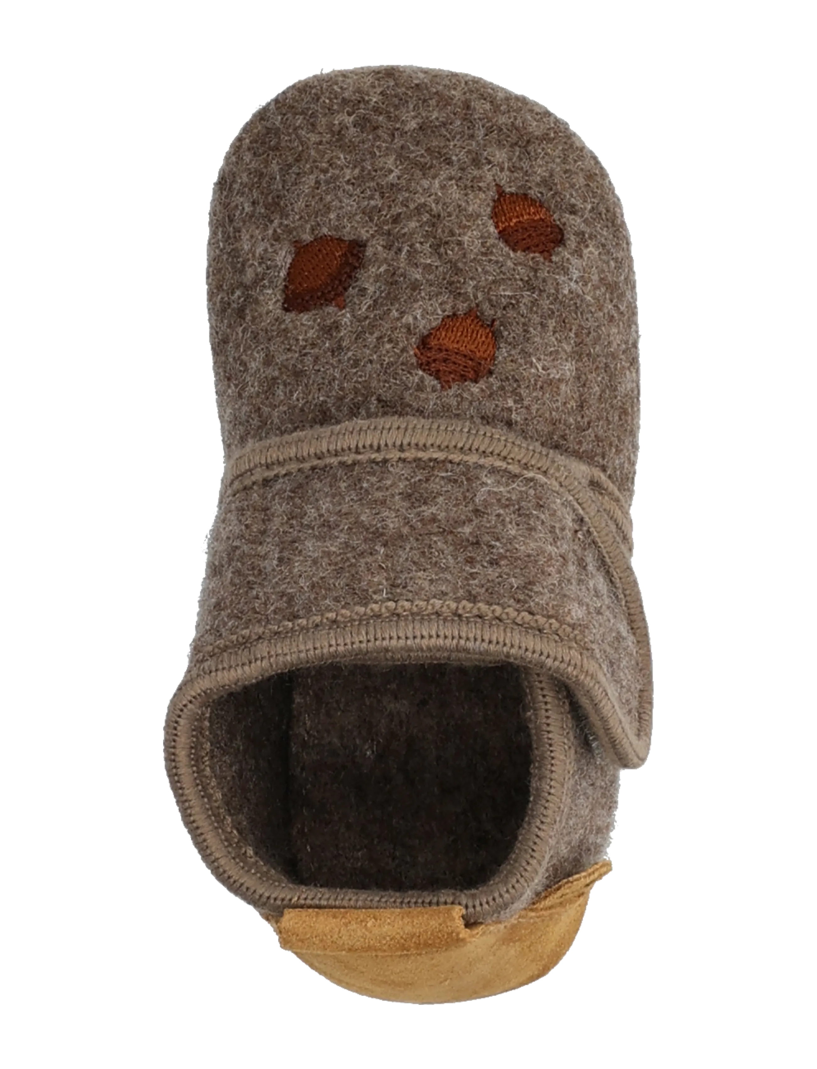 mikk-line - Prewalker Wool Embroidery - tofflor - acorn - 3