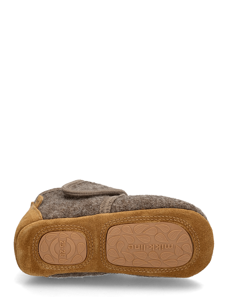 mikk-line - Prewalker Wool Embroidery - lauflernschuhe - acorn - 4