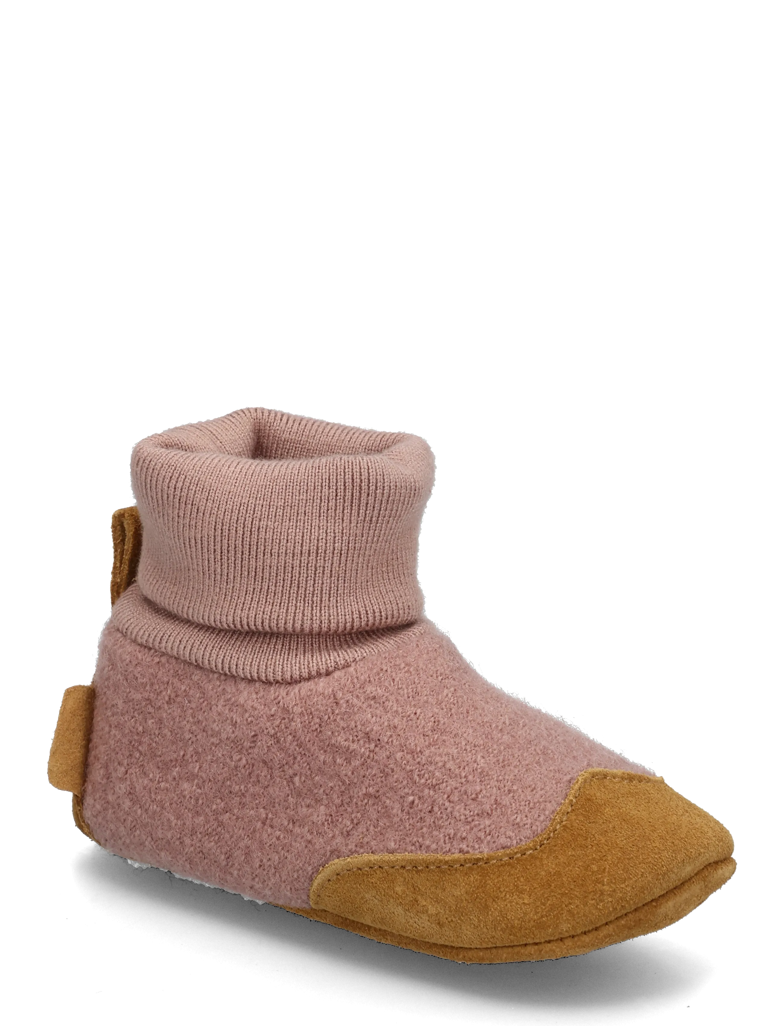 mikk-line Prewalker Wool w Rib - Slippers - ADOBE ROSE / pink/rose