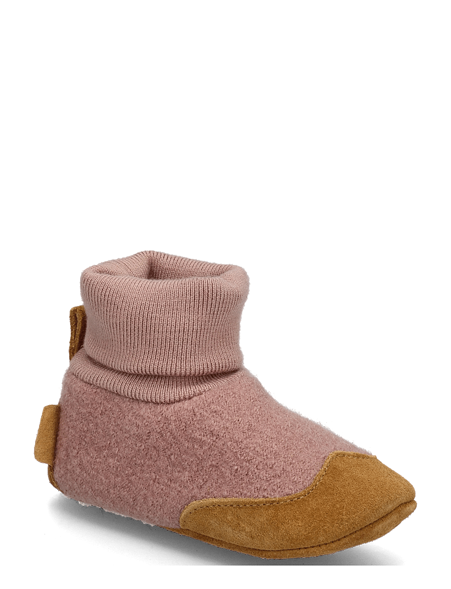 mikk-line - Prewalker Wool w Rib - begyndersko - adobe rose - 0