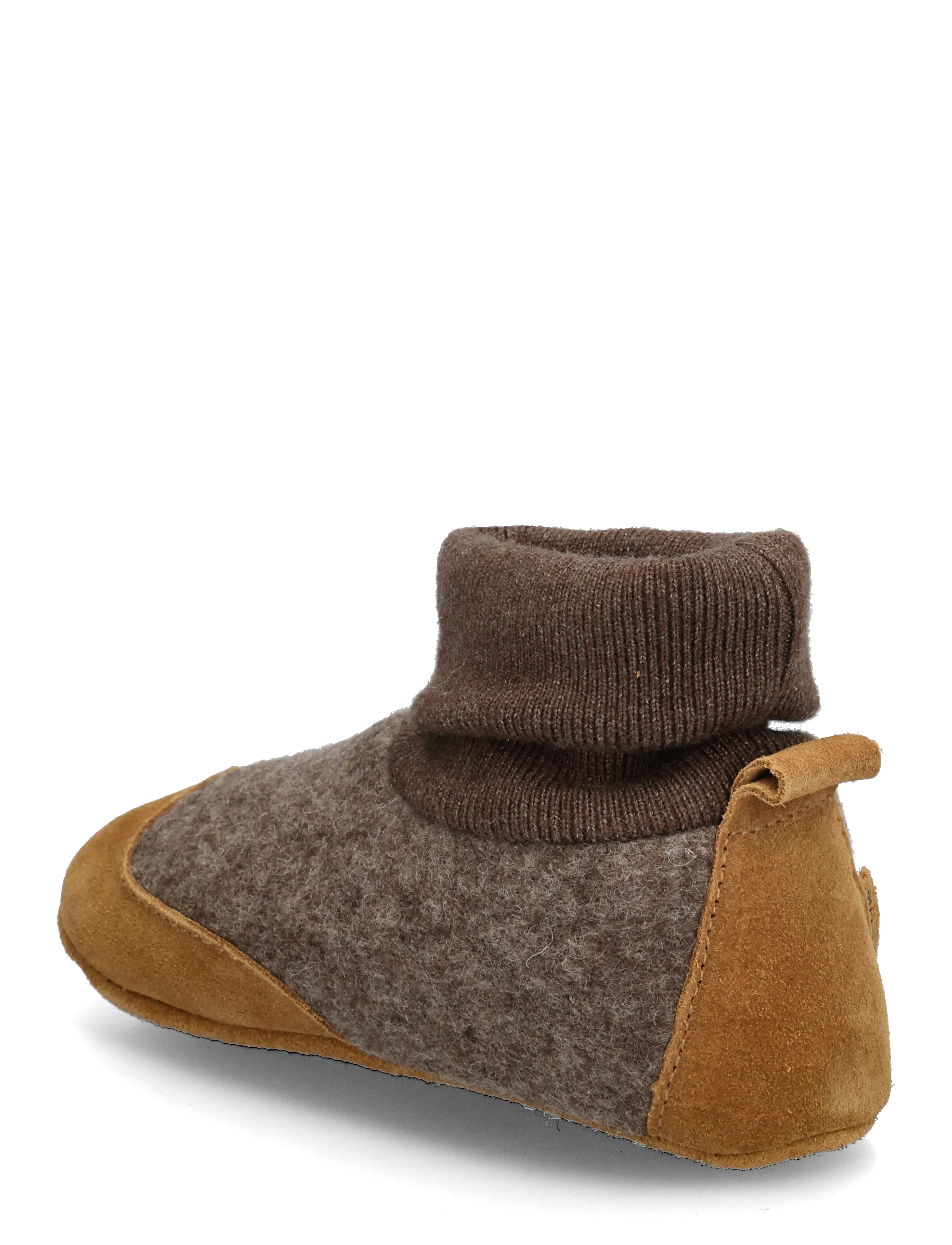 mikk-line - Prewalker Wool w Rib - tofflor - melange denver - 1