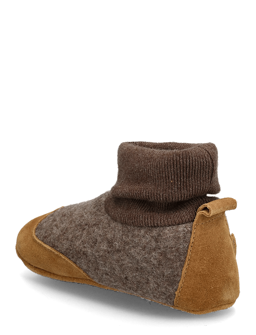 mikk-line - Prewalker Wool w Rib - begyndersko - melange denver - 1